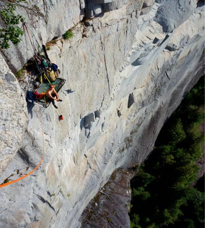 squamish chief aid climbing