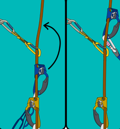 Jumars and grigri on rope how to climb a big wall