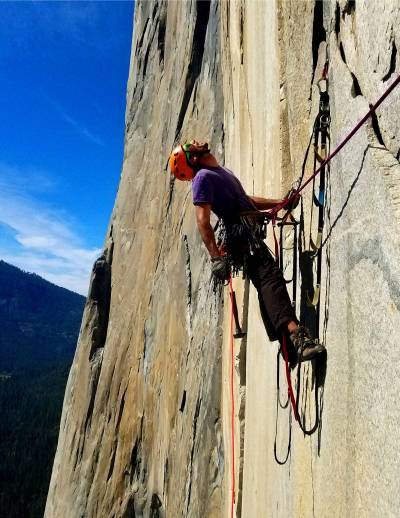 aid climbing el cap