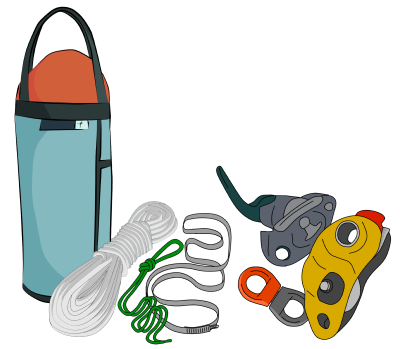 Big wall climbing equipment