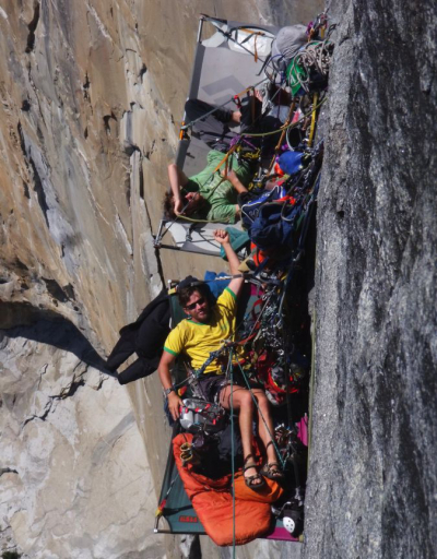 Climbing El Cap in Yosemite