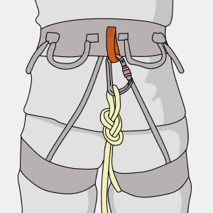 climbing harness haul loop