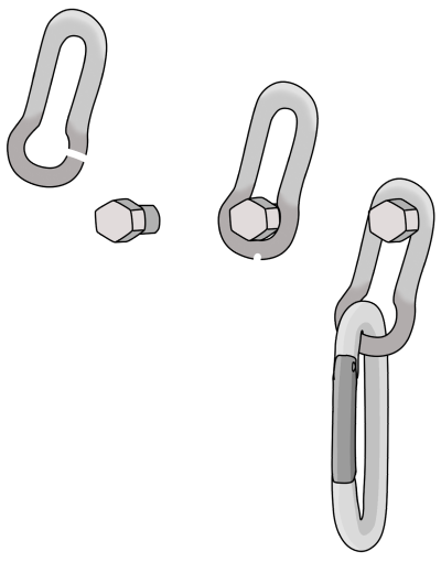 rivet hangers climbing