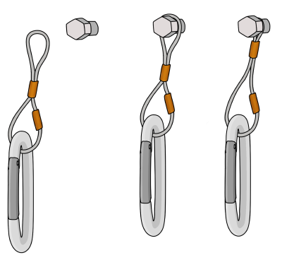 how to use rivets aid climbing