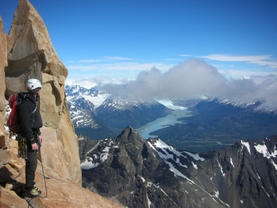 Big wall climbing Patagonia