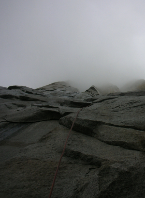 Patagonia big wall climbing