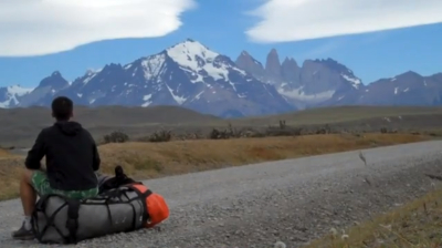 Big wall climbing Patagonia central tower