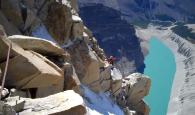 Climbing torres del paine Patagonia