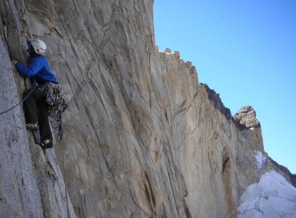 Patagonia climbing