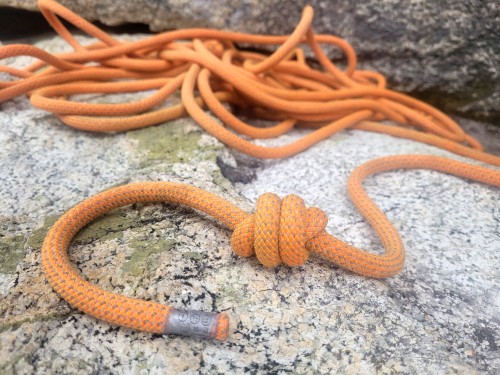 stopper knot in climbing rope