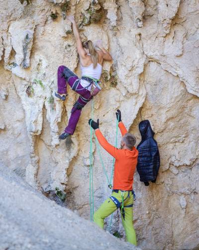 spotting before the first bolt