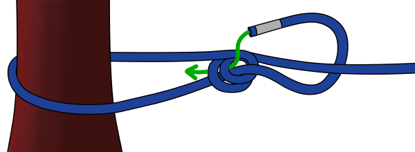 Double bowline climbing knot