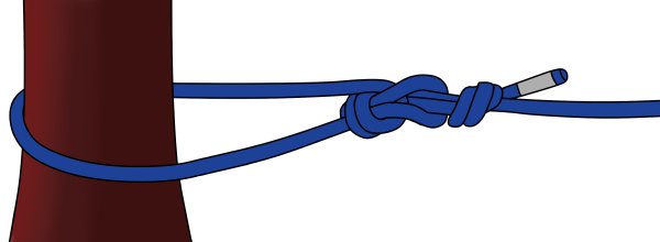 Double bowline climbing knot