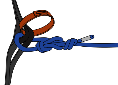 Double bowline climbing knot