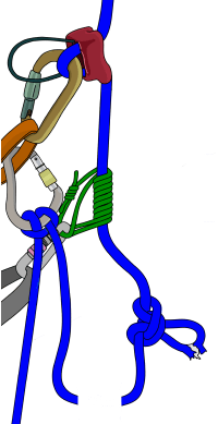 How To Abseil Past a Knot - Trad Climbing Skills - VDiff Climbing