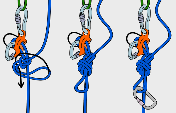 how to belay in guide mode