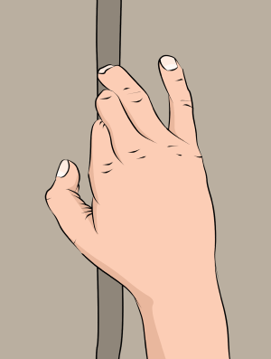 crack climbing finger locks