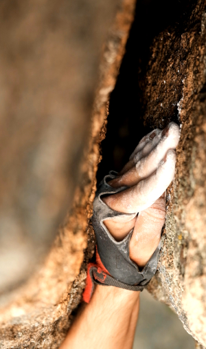 indian creek crack climbing
