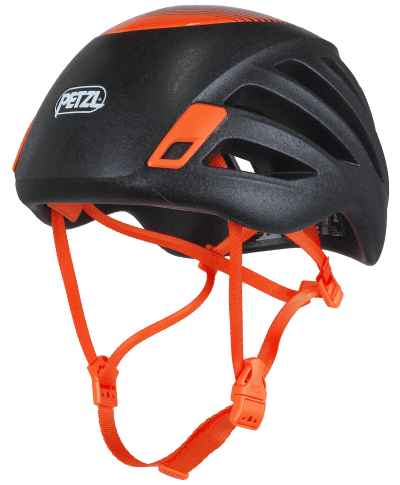 Rigid shell climbing helmets