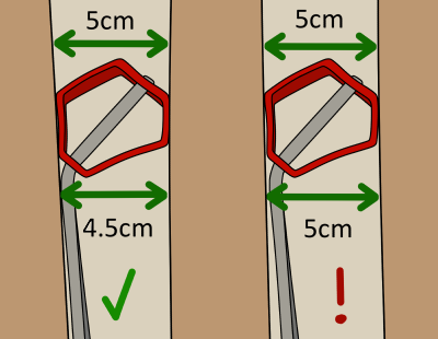 Rock climbing hex nut in crack how to use hexes trad climbing