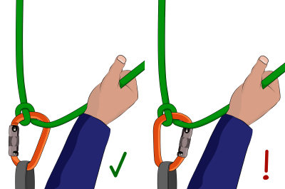 Italian hitch belaying