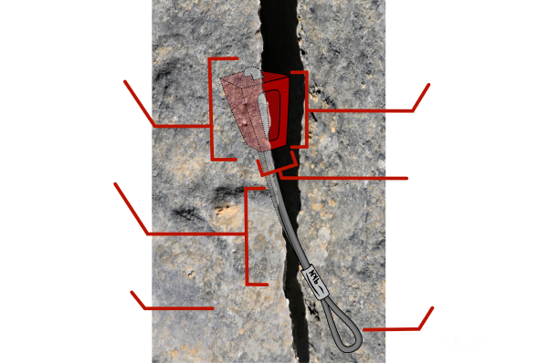How to place climbing nuts rock climbing nuts stoppers