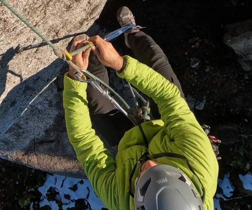 how to prusik up a rope