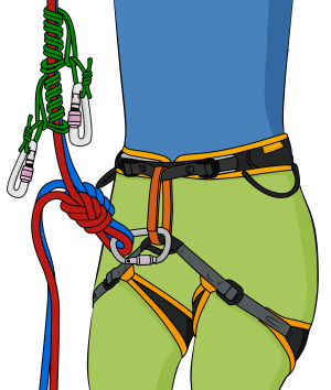 how to prusik up a rope