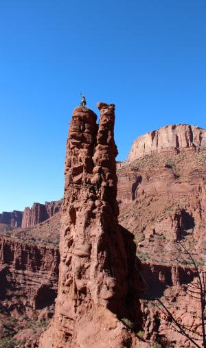 fisher towers rock climbing utah