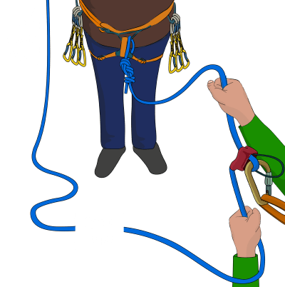 what to do when your climbing ropes are stuck