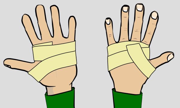 how to make tape gloves for rock climbing
