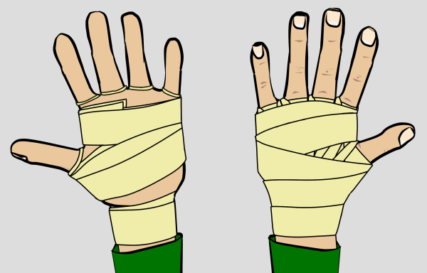 how to make tape gloves for crack climbing