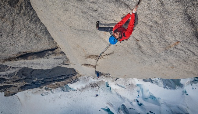 trad climbing