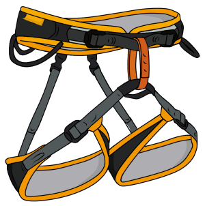 trad climbing harness