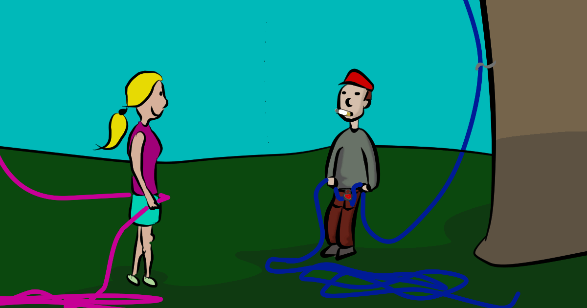 Belaying Skills How To Be a Better Belayer VDiff Climbing