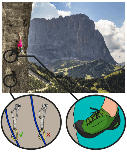 sport climbing