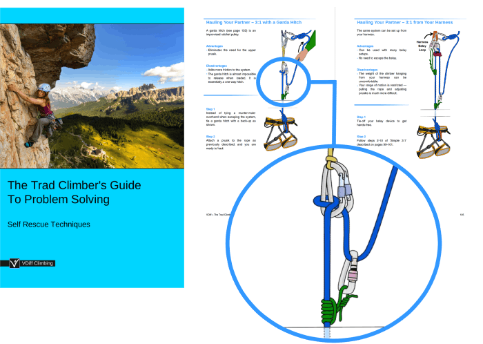 VDiff climbing self rescue book