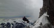 eiger north face climbing