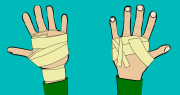 how to make tape gloves for crack climbing