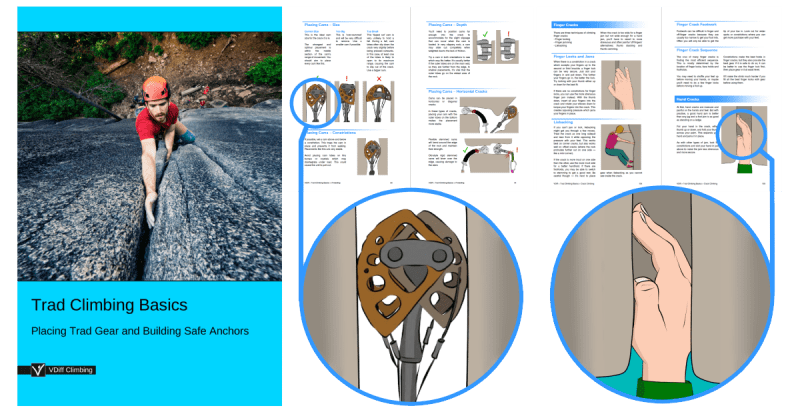 VDiff Trad Climbing Basics book
