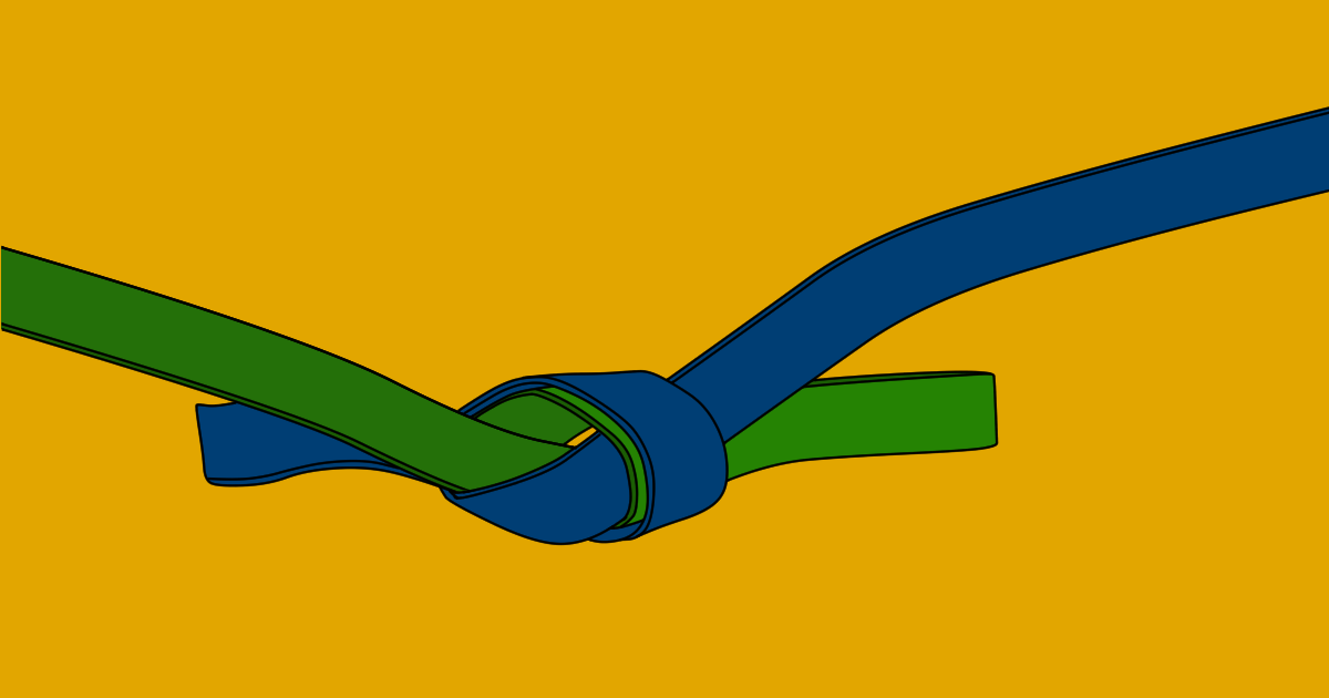 The Water Knot > Tying bing Together > Trad Climbing Skills VDiff Climbing